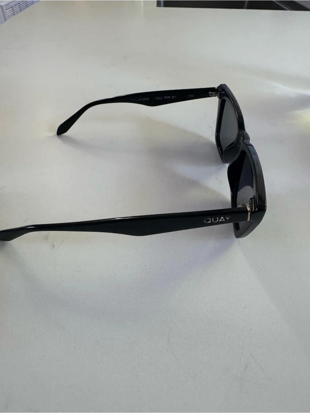 Quay Australia Black Cat Eye Sunglasses